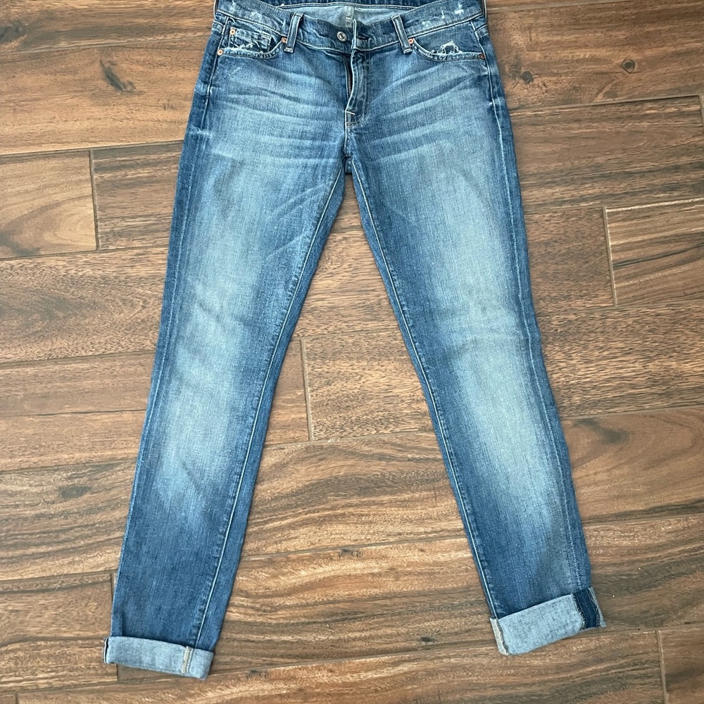 7 For All Mankind - Roxanne Skinny Jeans - 27